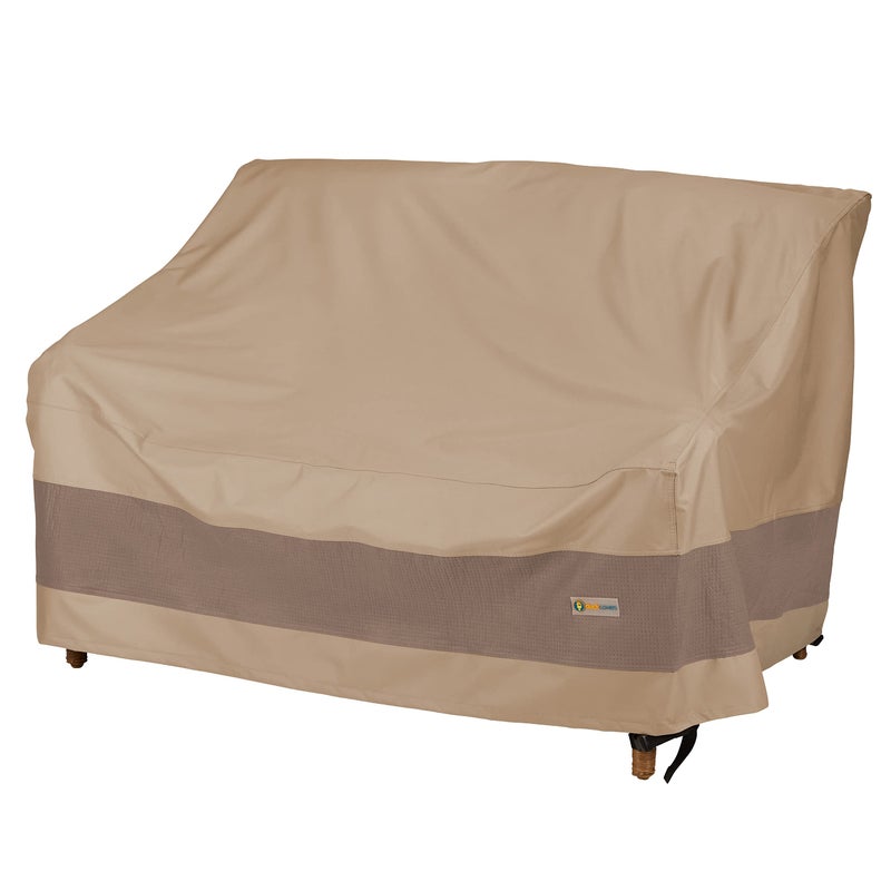 DUCKCOVERS Elegant Waterproof 68 Inch Patio Loveseat Cover Patio Furniture Covers