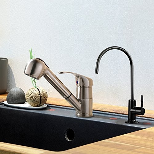 iSpring GA1ORB LeadFree Reverse Osmosis Countertop Bar Sink RO Drinking Water Faucet Contemporary Style High Spout Oil Rubbed Black 14 - Image 3