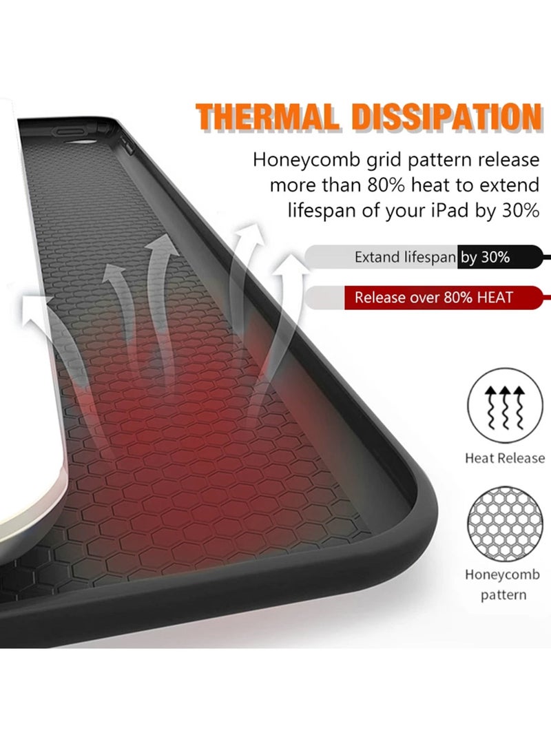 Protect iPad 10.2 Inch Case with iPad Pencil Holder and Auto Sleep/Wake Function Compatible with iPad 7th, 8th, and 9th Generations  - Image 5
