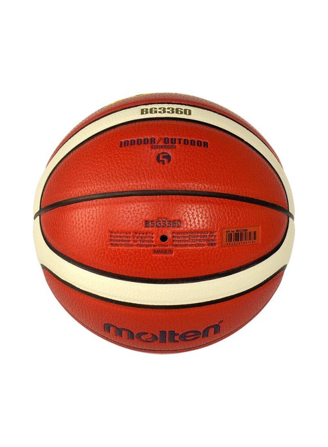 molten Molten Basketball Size 5 For Children And Youth, B5g3360, Moisture-absorbing Pu, Comfortable Feel, Indoor And Outdoor Use, Training Basketball  - Image 3