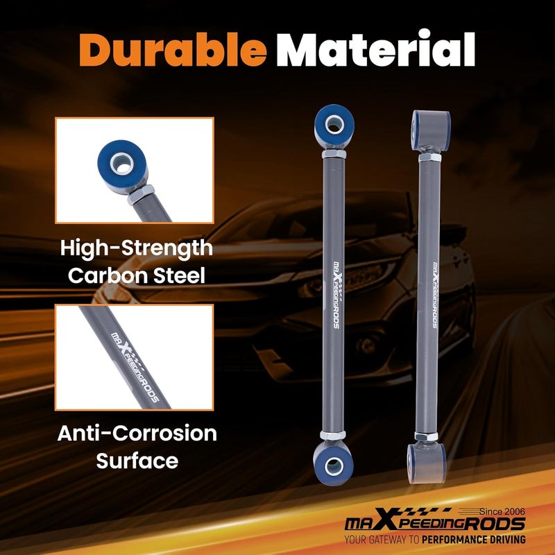 maXpeedingrods Adjustable Rear Strut Rods for Chevrolet Corvette C2 C3 1963-1979 - Image 2