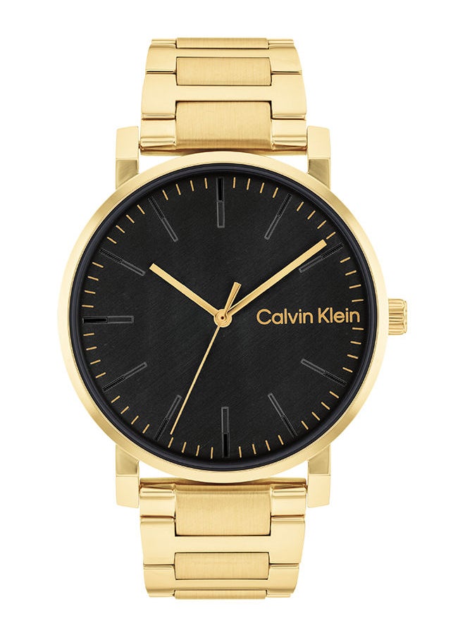 CALVIN KLEIN ساعة يد رجالية أنالوج دائرية الشكل من الستانلس ستيل 25200257 43 ملم  - Image 1