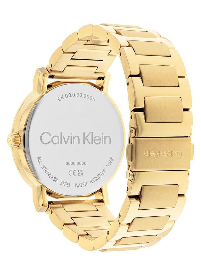 CALVIN KLEIN ساعة يد رجالية أنالوج دائرية الشكل من الستانلس ستيل 25200257 43 ملم  - Image 3