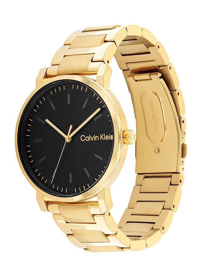 CALVIN KLEIN ساعة يد رجالية أنالوج دائرية الشكل من الستانلس ستيل 25200257 43 ملم  - Image 2