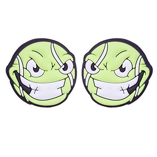 Racket Expressions - Raging Tennis Ball Head Tennis Dampener Shock Absorber 2 Pack - Image 1