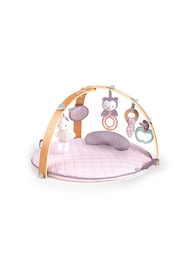 ingenuity سجادة نشاط وغطاء مريح قابل للعكس مع قضيب خشبي - كالا - Image 1