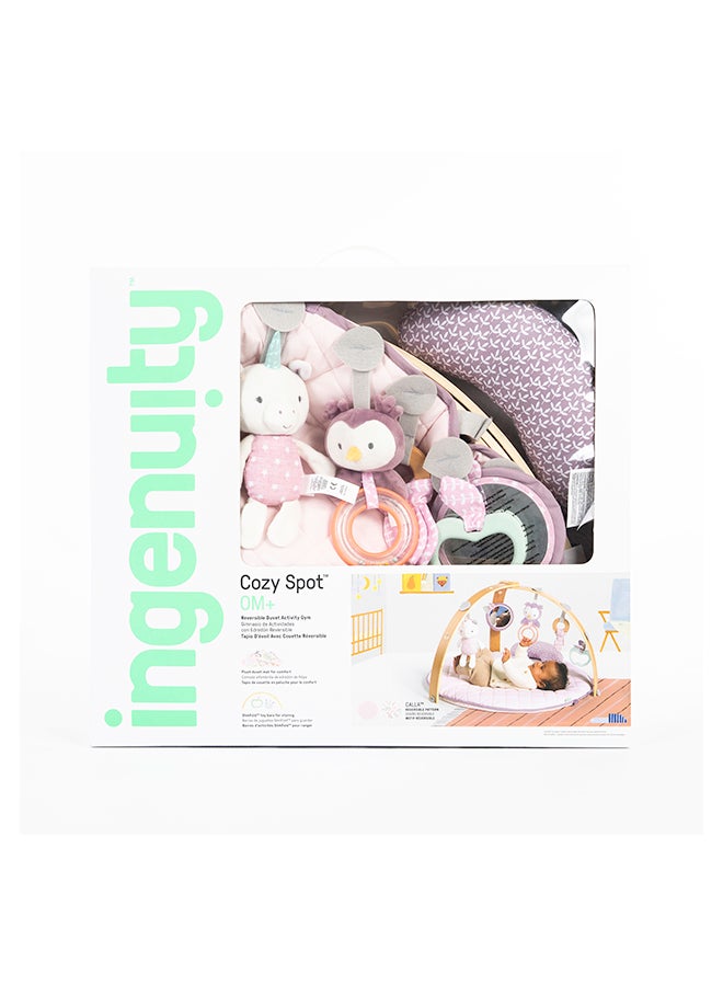 ingenuity سجادة نشاط وغطاء مريح قابل للعكس مع قضيب خشبي - كالا - Image 5