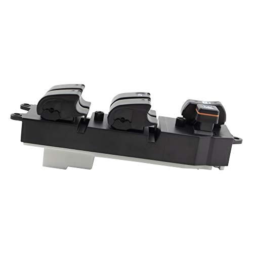 Boxi مفتاح نافذة الطاقة الرئيسي الجانبي الأيسر للسائق يناسب تويوتا أفالون 1998 1999 / كامري 1997 1998 1999 2000 2001 / كورولا 1998 1999 2000-2002 | رقم OE# 84820-60090 84820-AA011 - Image 4