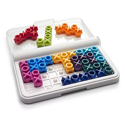 SmartGames لعبة السفر المحمولة SmartGames IQ XOXO مع 120 تحديًا للأعمار من 6 سنوات حتى البالغين - Image 4