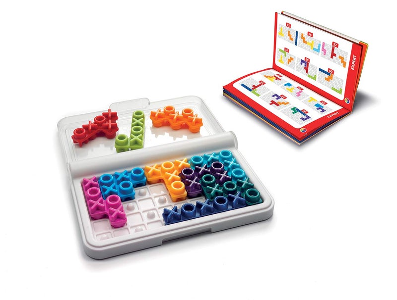 SmartGames لعبة السفر المحمولة SmartGames IQ XOXO مع 120 تحديًا للأعمار من 6 سنوات حتى البالغين - Image 5