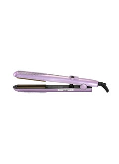Generic 2 in 1 Professional Hair Straightener Curled Plate for Curling or Straightening Hair Purple/Black/Brown  - Image 3