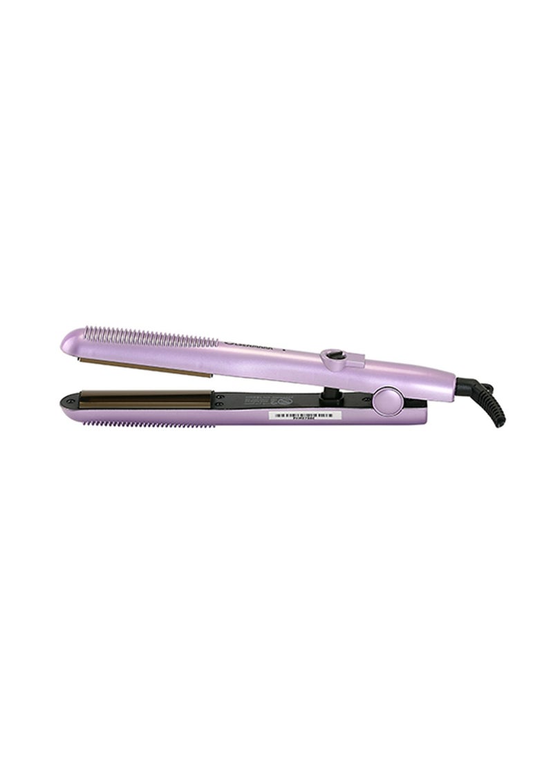 Generic 2 in 1 Professional Hair Straightener Curled Plate for Curling or Straightening Hair Purple/Black/Brown  - Image 3