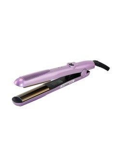 Generic 2 in 1 Professional Hair Straightener Curled Plate for Curling or Straightening Hair Purple/Black/Brown  - Image 1