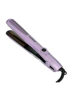 Generic 2 in 1 Professional Hair Straightener Curled Plate for Curling or Straightening Hair Purple/Black/Brown  - Image 2