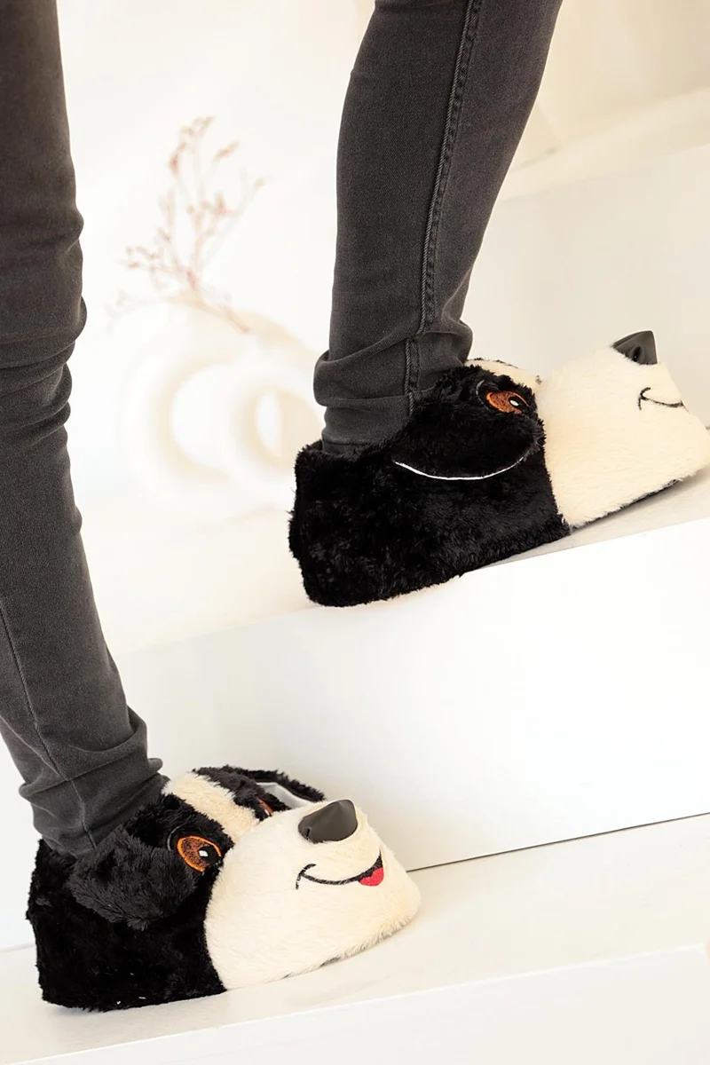 Pembe Potin Pink Potin Cute Dog Thick Sole Fashion Unisex Slippers 001-999-22