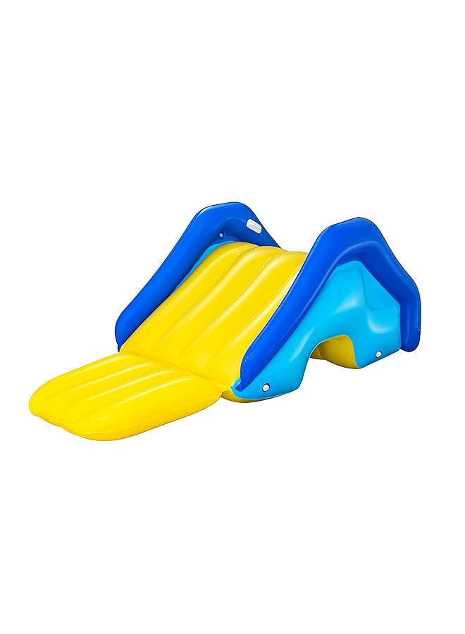 Bestway Inflatable Pool Water Slide | Pool Side Water Slide Built In Sprinkler Ages 3+ 2.47 M X 1.24 M X 1.00 M - Image 1
