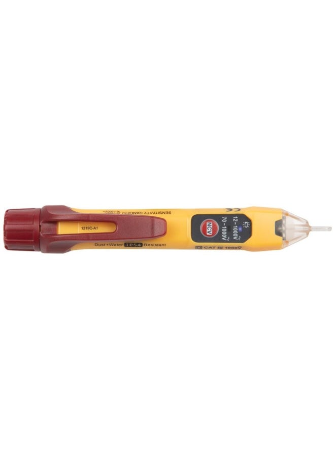 Klein Tools جهاز اختبار الجهد بدون تلامس Ncvt2Pkit من Klein Tools مع جهاز اختبار المخرج 12-48 فولت تيار متردد أو 48-1000 فولت تيار متردد نطاق مزدوج للتطبيقات الواسعة  - Image 5