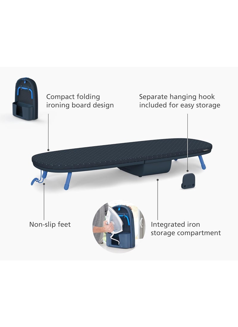 Joseph Joseph Joseph Joseph Pocket Plus Folding Tabletop Ironing Board Ironing Baord Dark Blue  - Image 3