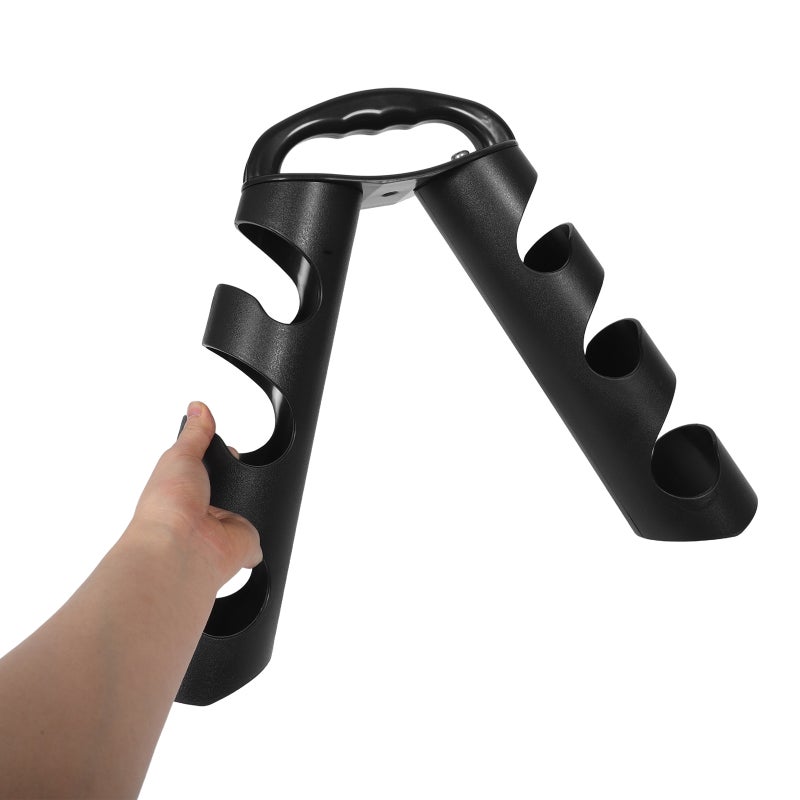 Dumbbell Rack: Rotating Three-Tier Weight Storage Organizer Storage Stand Training Dumbbell Holder for Gym and Fitness Equipment - Image 3