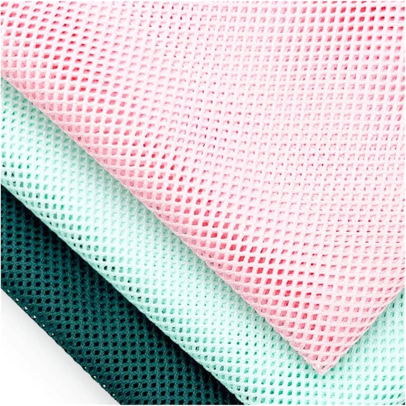 Stretch Mesh Fabric Diamond Shape Net Breathable Mesh Fabric for DIY Seat Cover Sport Shoes Bags Sofa Gauze Curtain T-Shirts Cloth Material(Dark Blue) - Image 2