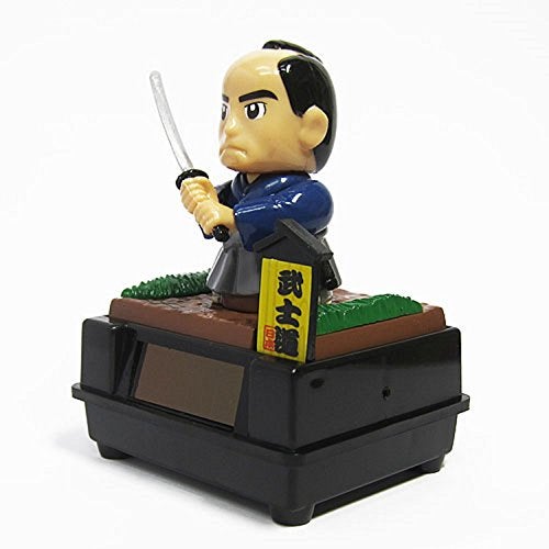 Santa Solar Toys Mini Figures Solar Samurai Figurine Toy Japanese Bushido Figurine - Image 3