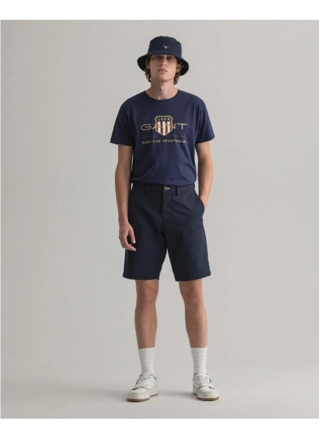 غانت Gant Relaxed Fit Twill Shorts