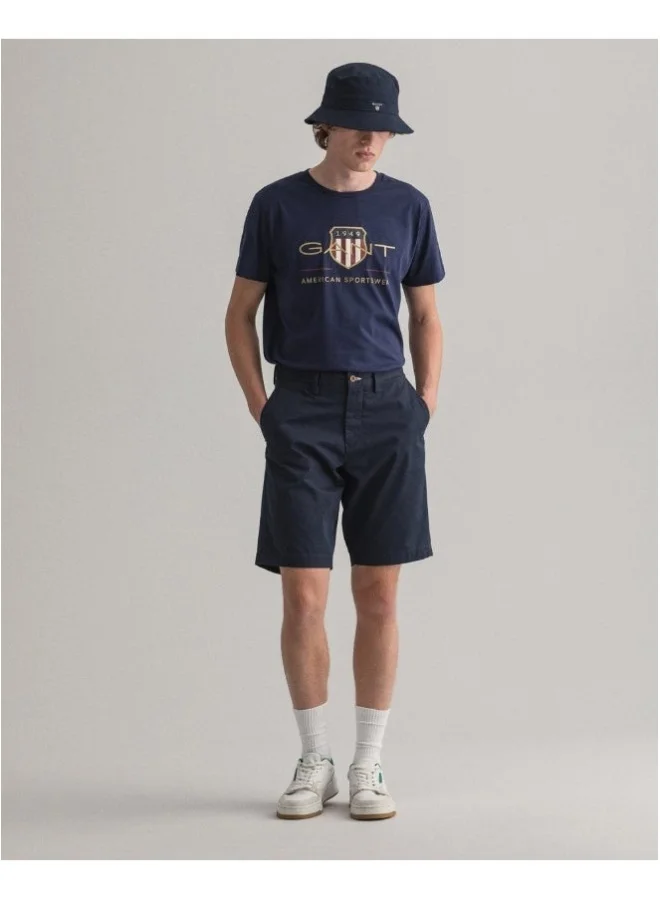 غانت Gant Relaxed Fit Twill Shorts