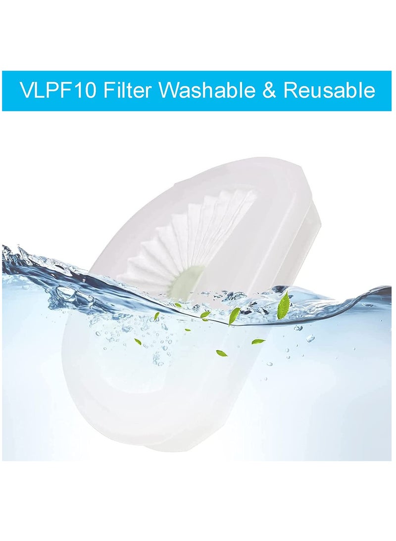 مرشحات استبدال مكنسة لاوكويند VLPF10 لمكانس بلاك آند ديكر داست باستر المحمولة HLVA315J، HLVA320J، HLVA325J10، HLVA325BP07 - متوافقة مع N575266 و N600601 (6 عبوات) - Image 2
