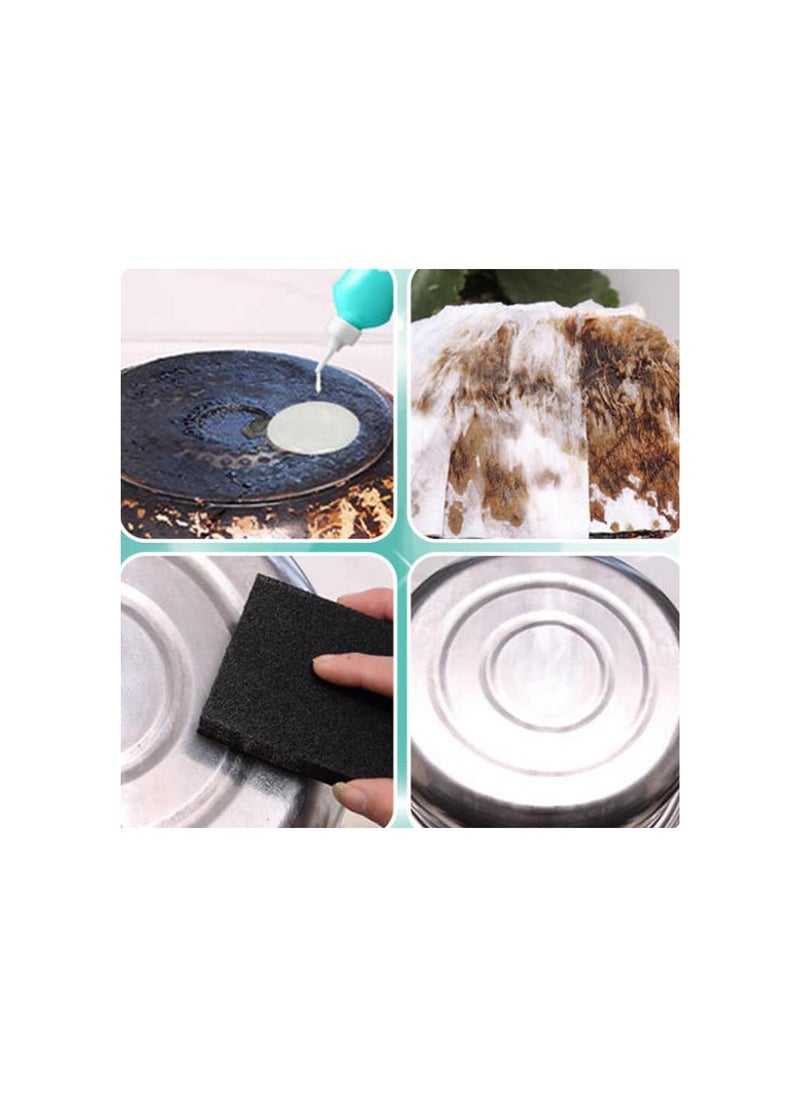 silvercnc - Magic Gel Cleaner for Pots and Pans, Cleaner for Bottom of Pots and Pans, Gel Cleaner for Cookware Bottom, Black Pot Bottom Cleaning Gel, Stainless Steel Cleaner Remover Kitchen Cleaner (3PCS) - Image 1