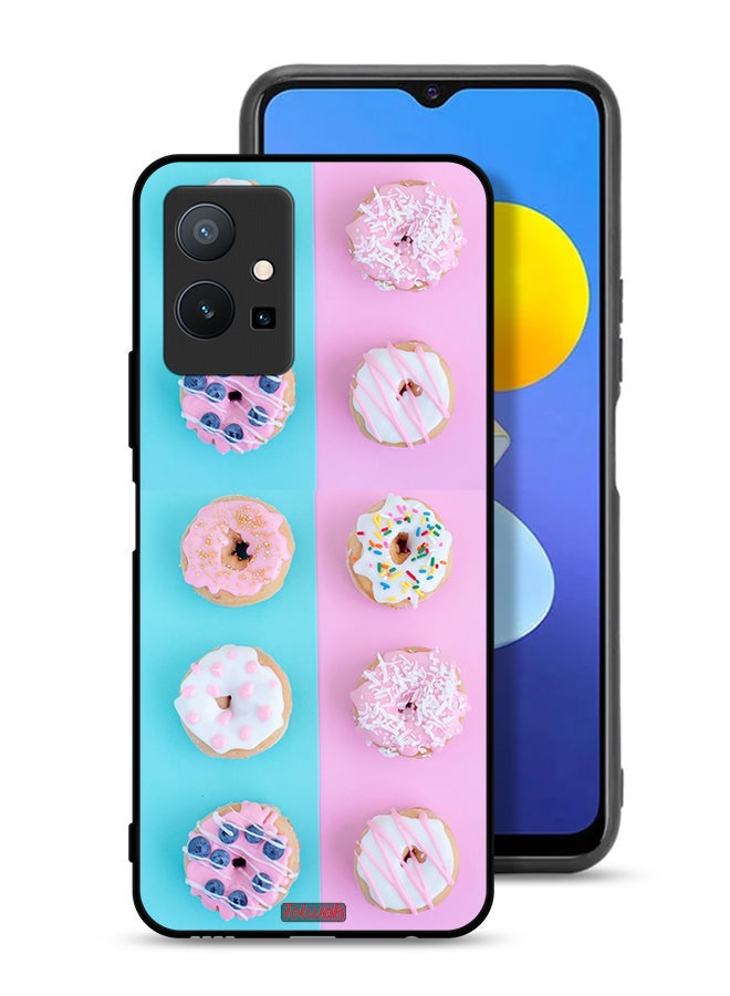 Tolwak Vivo T1 5G Protective Case Cover Heather Donuts - Image 1