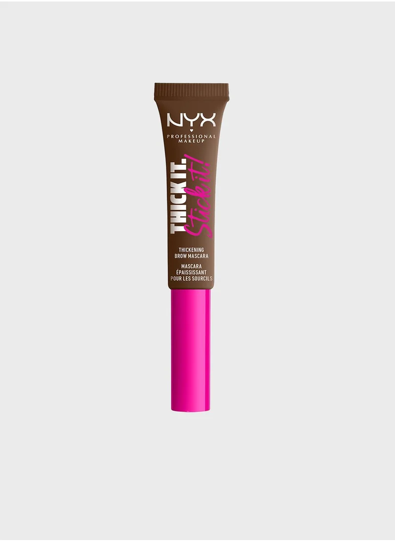 NYX PROFESSIONAL MAKEUP Thick It Stick It Brow Mascara Brunette