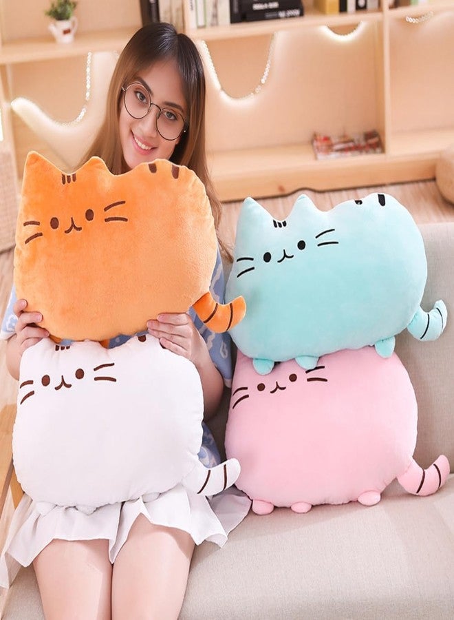TechMax Solution Cute Blue Cat Kawaii Pillow Plush Toy - Image 4
