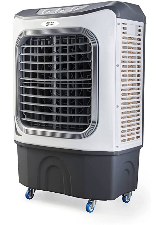 Wtrtr 50L Commercial Home Air cooler Outdoors Water-Cooled Moving Air Cooler, Home Air-Conditioning Fan 3-In-1 Evaporative Air Cooler with 3-Speed Adjustment, Wide-Angle Air Supply  - Image 1