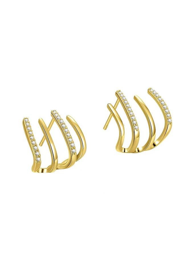 Take Two Embellished Cuff Earrings - Image 4