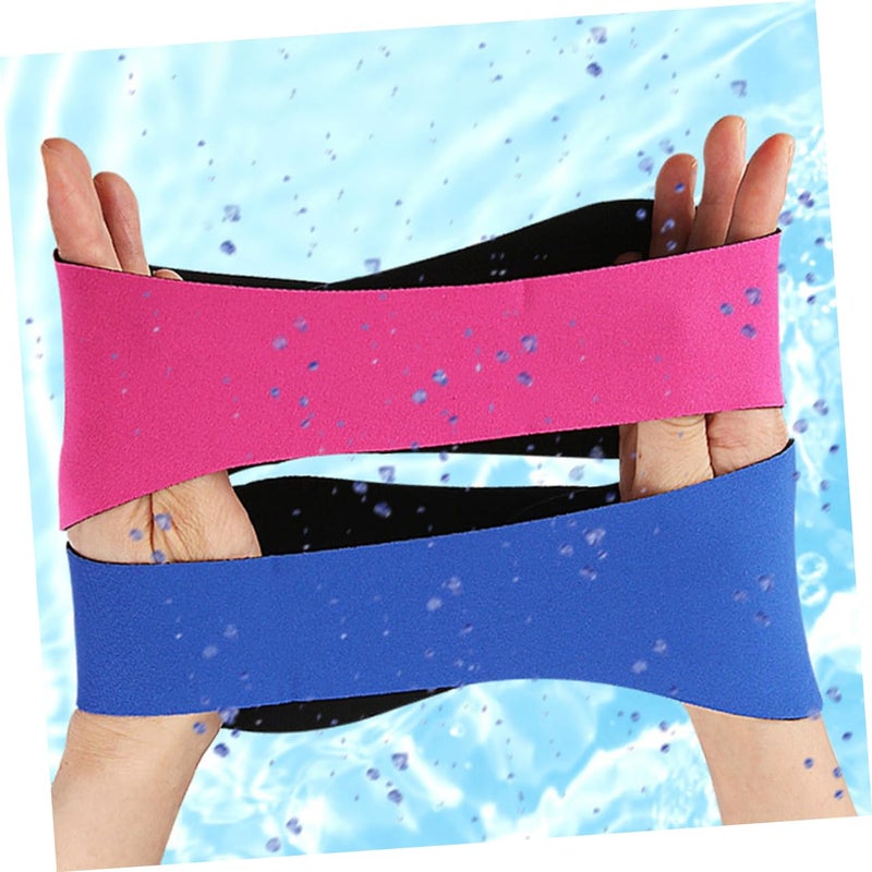 2Pcs Neoprene Swimming Headbands Prevents Water Entering Ears Comfortable Sports Swim - Image 4