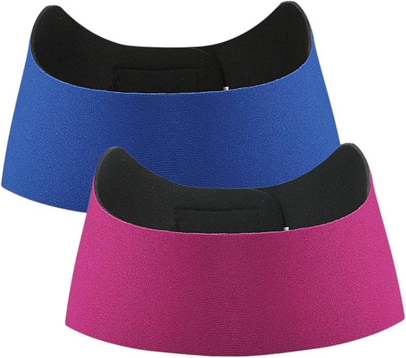 2Pcs Neoprene Swimming Headbands Prevents Water Entering Ears Comfortable Sports Swim - Image 1