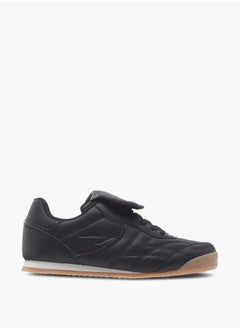 Dash Boys Stitch Detail Sneakers with Lace-Up Closure  - Image 3