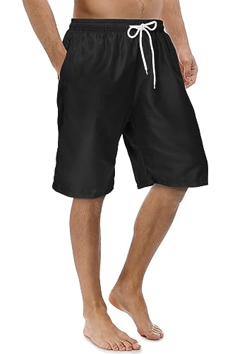 Srnede Mens Swim Trunks Swimming Trunks Swim Shorts Quick Dry 11 Inch with Mesh Lining Funny Swimwear Bathing Suits - Image 1