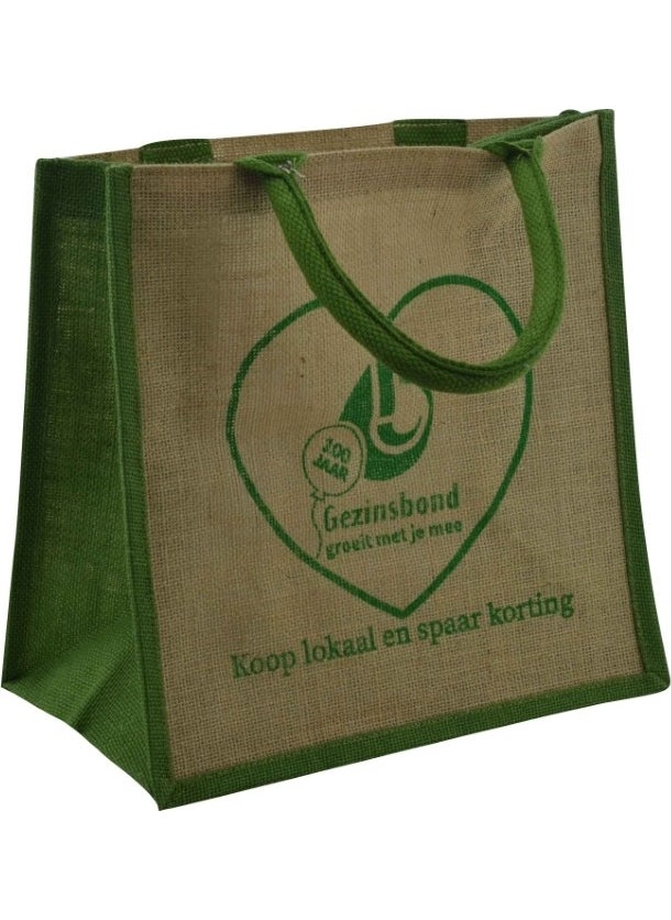 Hit Dükkan Hit Shop Tote Bag Beach Picnic Jute Fabric  - Image 1