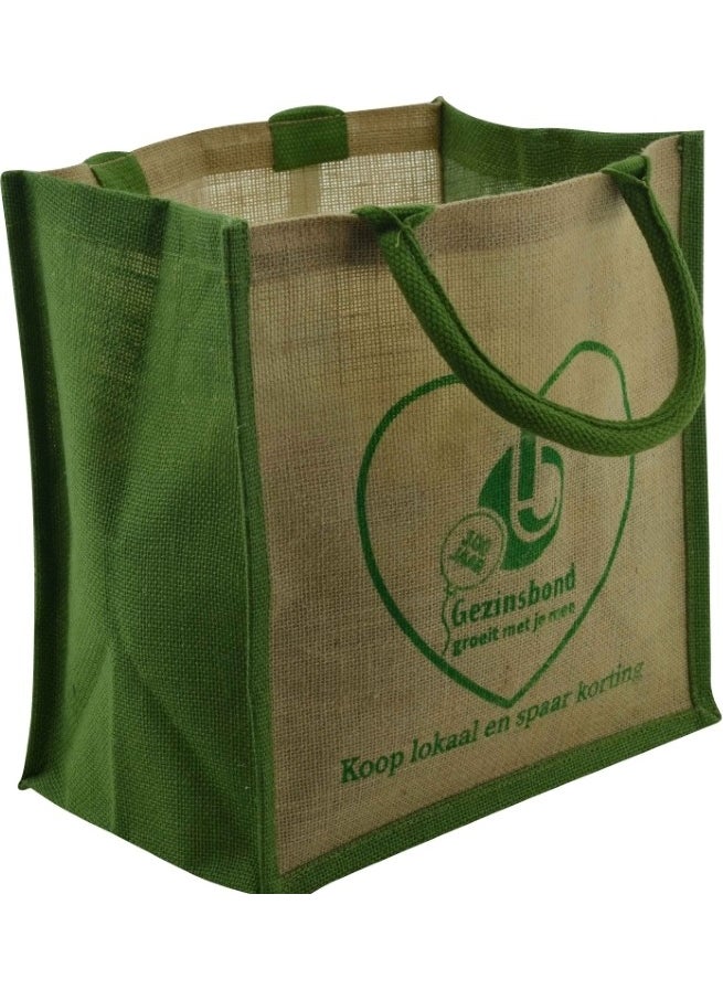 Hit Dükkan Hit Shop Tote Bag Beach Picnic Jute Fabric  - Image 2