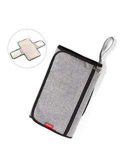 insular Insular Portable Baby Changing Pad Foldable Waterproof Diaper Bag 3 Layers Multiple Pockets Travel Mat for Infants Newborns  - Image 2
