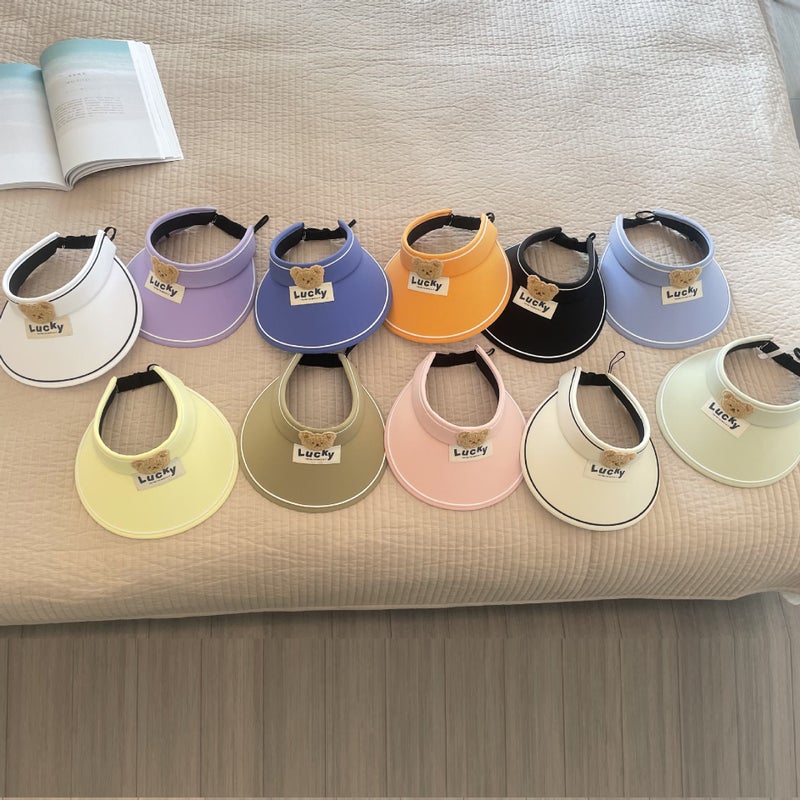 Baby Hat Summer Children'S Empty Top Hat Big Cornered Sunshade Sun Hat For Boys And Girls Travel Sunscreen Uv Protection - Image 3