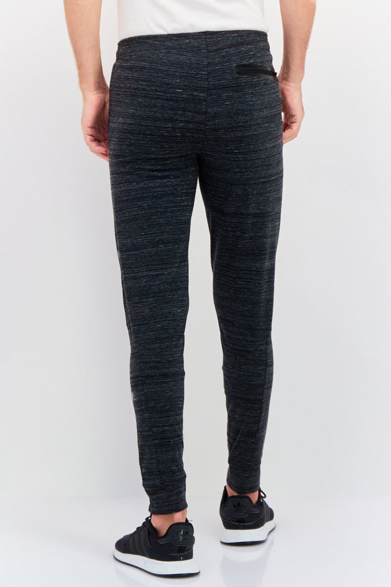 Champion Men Sportswear Fit Heather Outdoor Sweatpants, Black  - Image 4