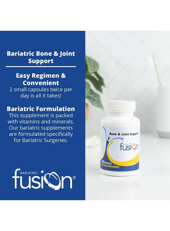 Bariatric Fusion Bone and Joint Support* | Chondroitin and Glucosamine Complex | Bariatric Vitamins for Women and Men | Gluten, Dairy and Soy Free | Non-GMO | 60 Capsules - Image 3