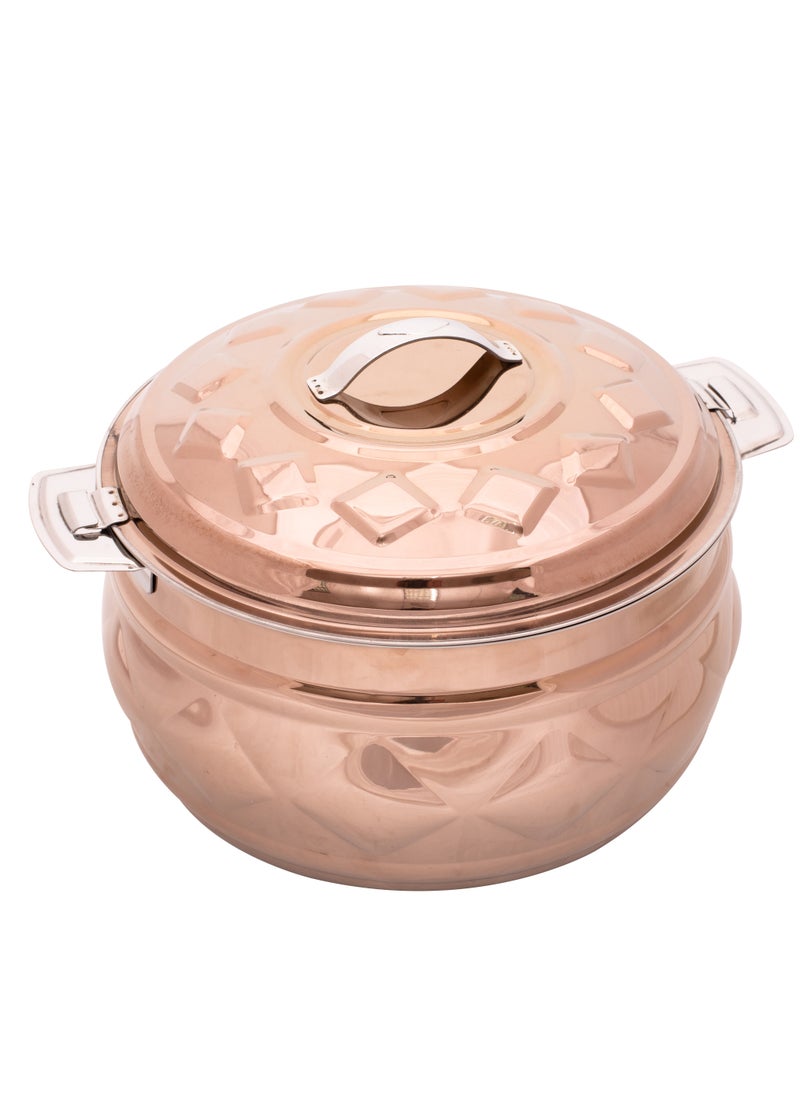 Stainless Steel New Diamond Hotpot 2.5 Liters Rose Gold Colour - pzsku/Z6D9C710F43CE4953A218Z/45/_/1708614849/cd8aa705-d085-4430-a279-e54ece84aed8