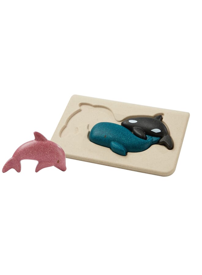 IAF Wooden Sea Life Puzzle Multicolor - Image 1