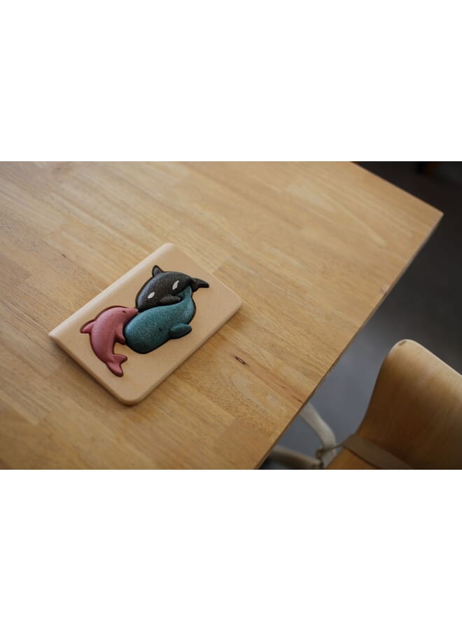 IAF Wooden Sea Life Puzzle Multicolor - Image 2