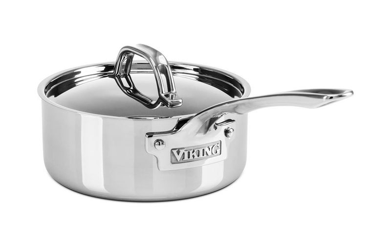 Viking 3-Ply Stainless Steel Sauce Pan, 2 Quart - Image 4