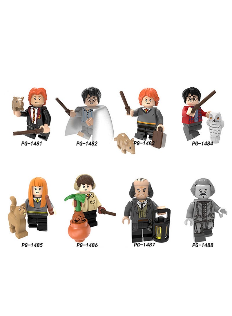 8 Piece Movie Series Children's Educational Building Blocks Toys For Boys Gift Bag Pack - Image 1