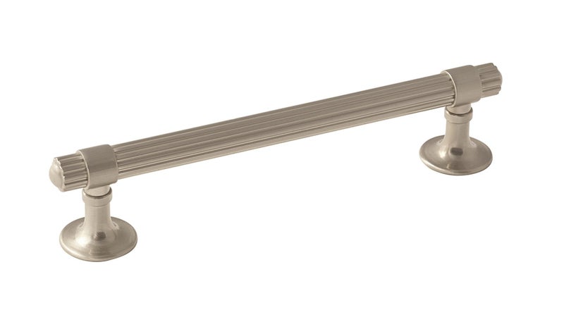 Amerock Cabinet Pull Satin Nickel 5116 inch 128 mm Center to Center Sea Grass 1 Pack Drawer Pull Drawer Handle Cabinet Hardware